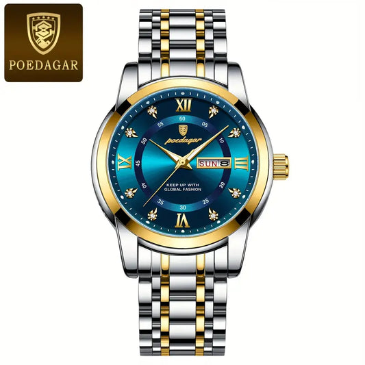 Men's Fashion Casual Waterproof Luminous Quartz Watch