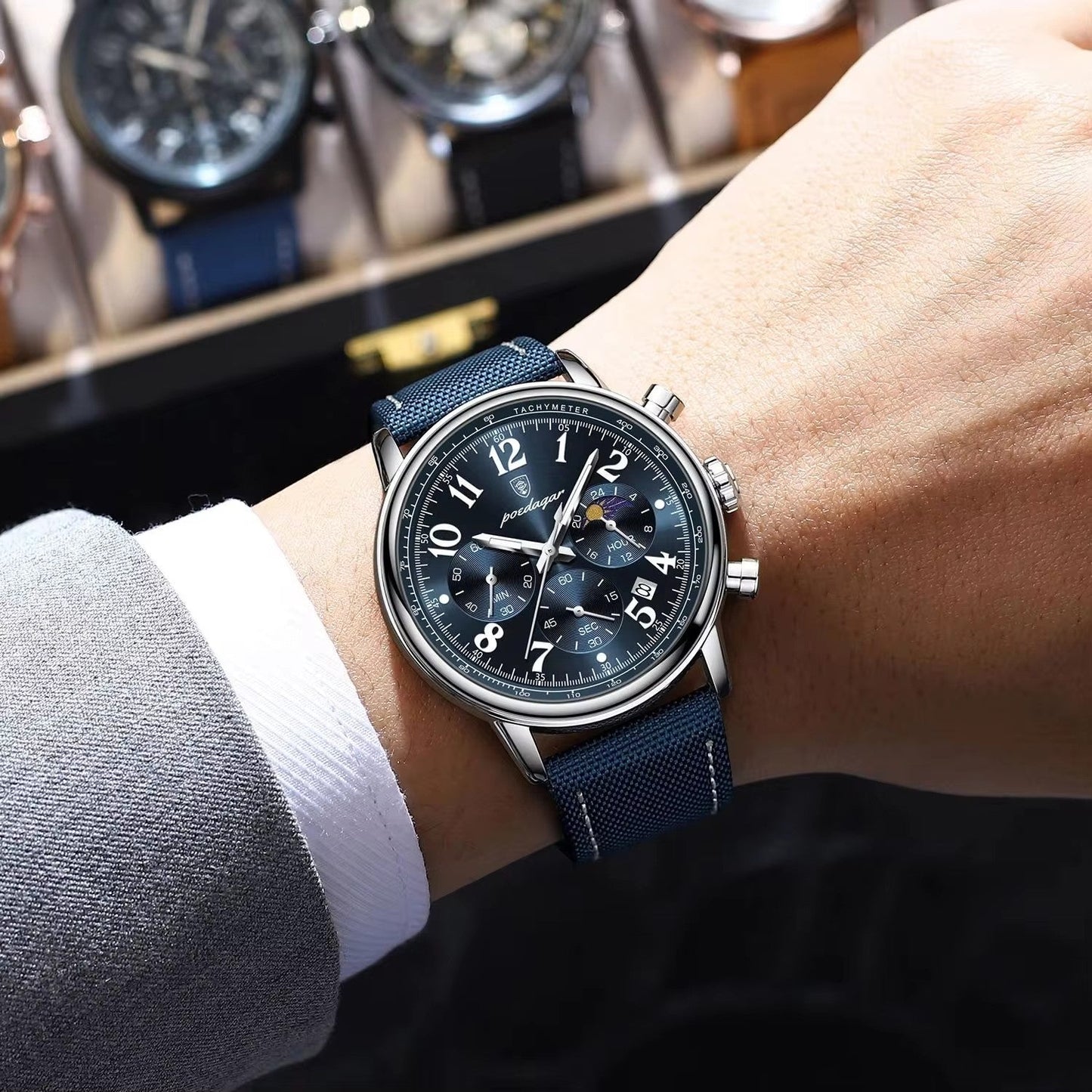 Luxury Men's Quartz Sports Watch