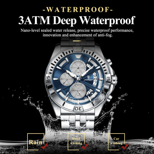 Poedagar Chronograph Luxury Men's Watch