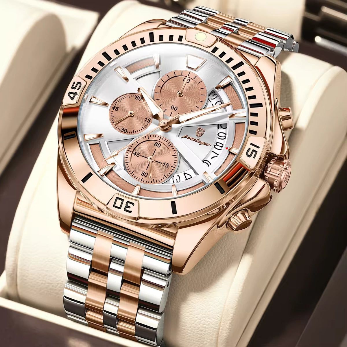 Poedagar Chronograph Luxury Men's Watch