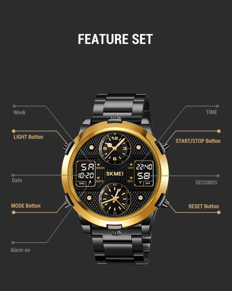 SKMEI High Quality Men Luxury Watch