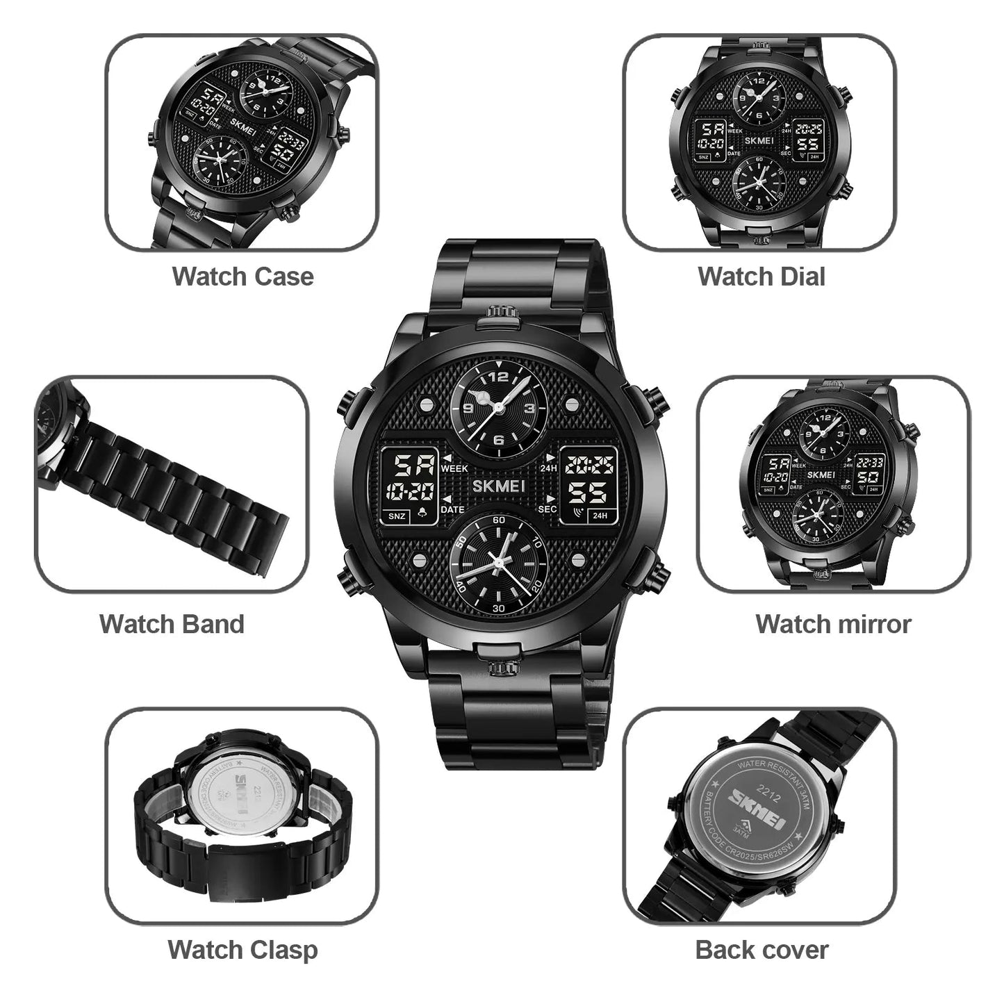 SKMEI High Quality Men Luxury Watch