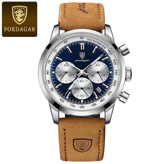 Poedagar High Quality Latitude Luxury Watch