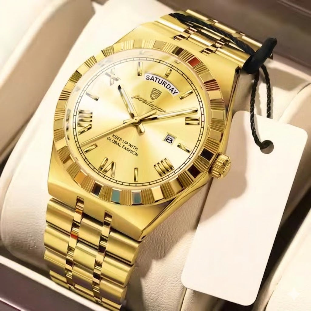 Poedagar Men's Luxury Quartz Wristwatch