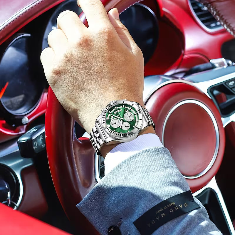 Poedagar Chronograph Luxury Men's Watch