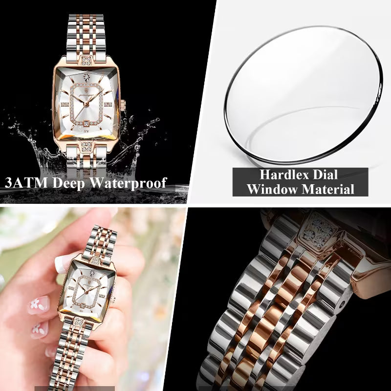 Poedagar Luxury Elegant Women Watch