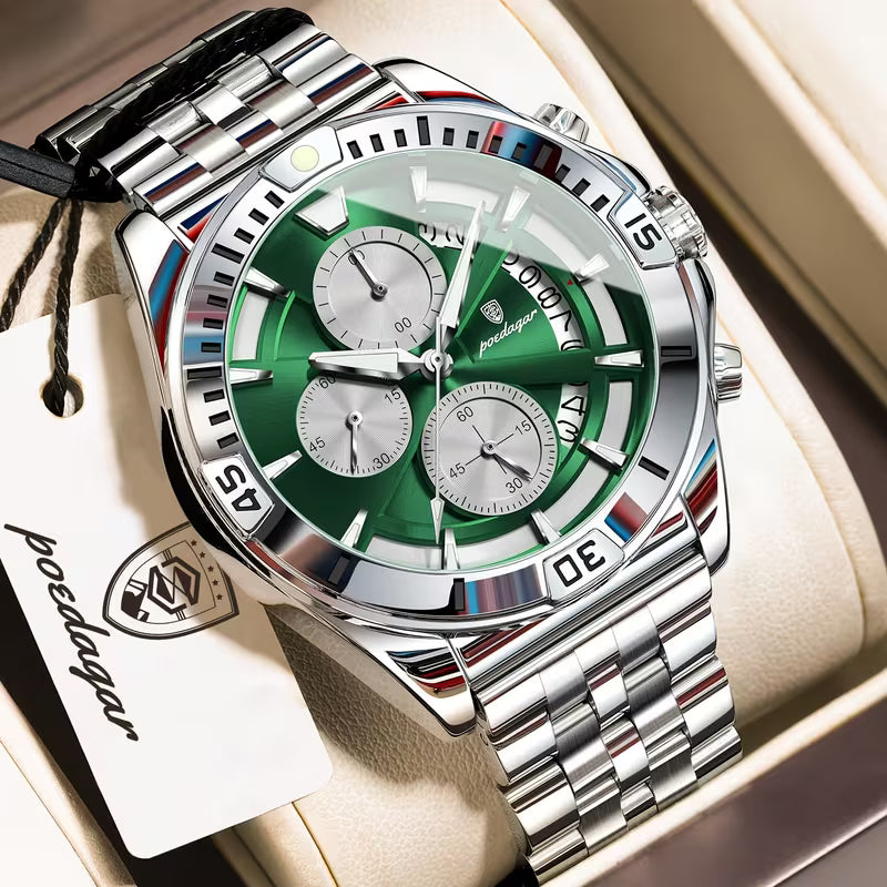 Poedagar 695 Chronograph Luxury Watch
