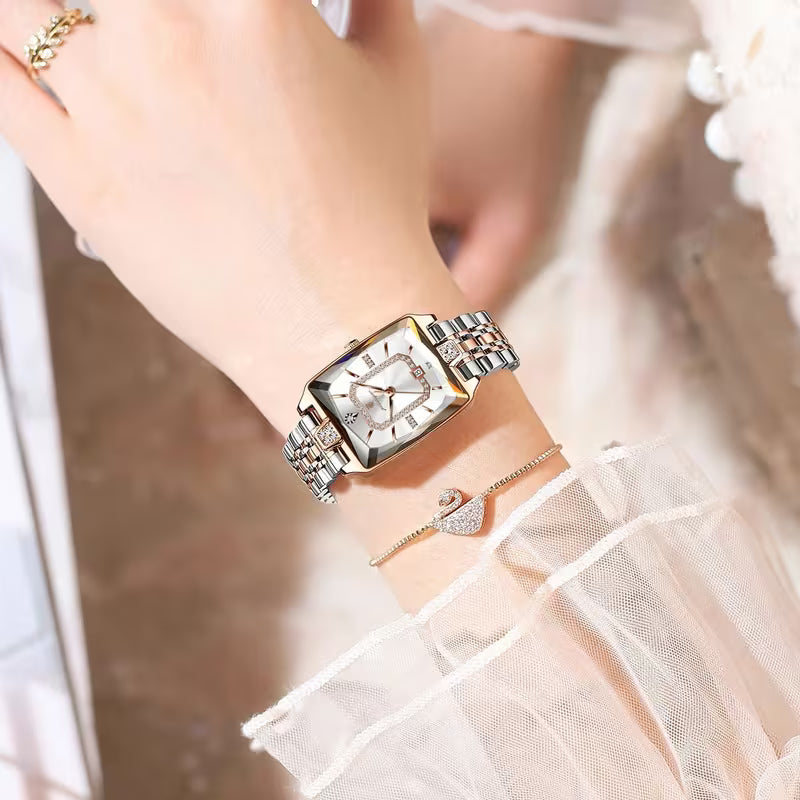 Poedagar Luxury Elegant Women Watch