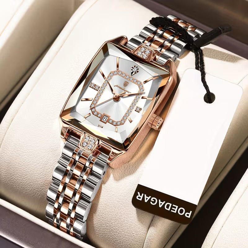Poedagar Luxury Elegant Women Watch