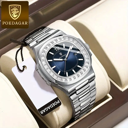 Poedagar Titan Edge Men's Luxury Watch