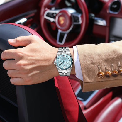 Men's Business Luxury Stainless Steel Strap Watch