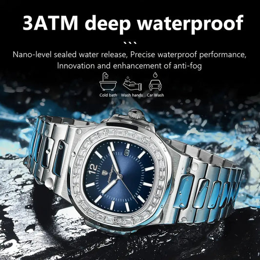 Poedagar Titan Edge Men's Luxury Watch