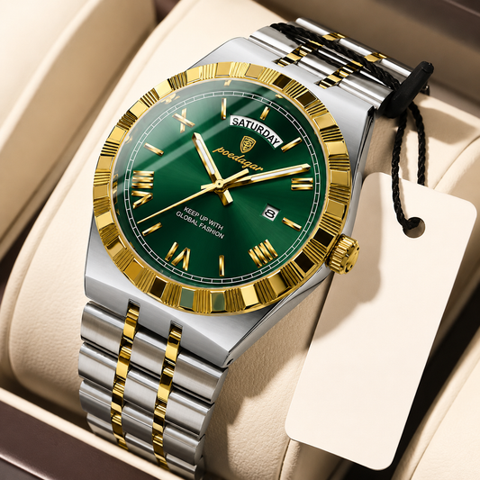 Poedagar Men's Luxury Quartz Wristwatch