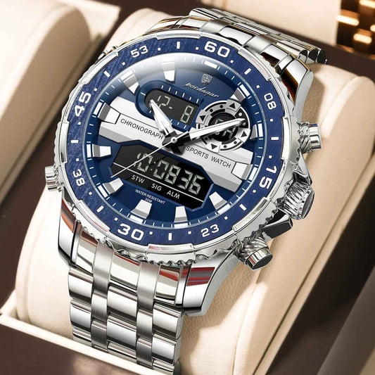 Poedagar Multifunction Water Resistant Men's Watch