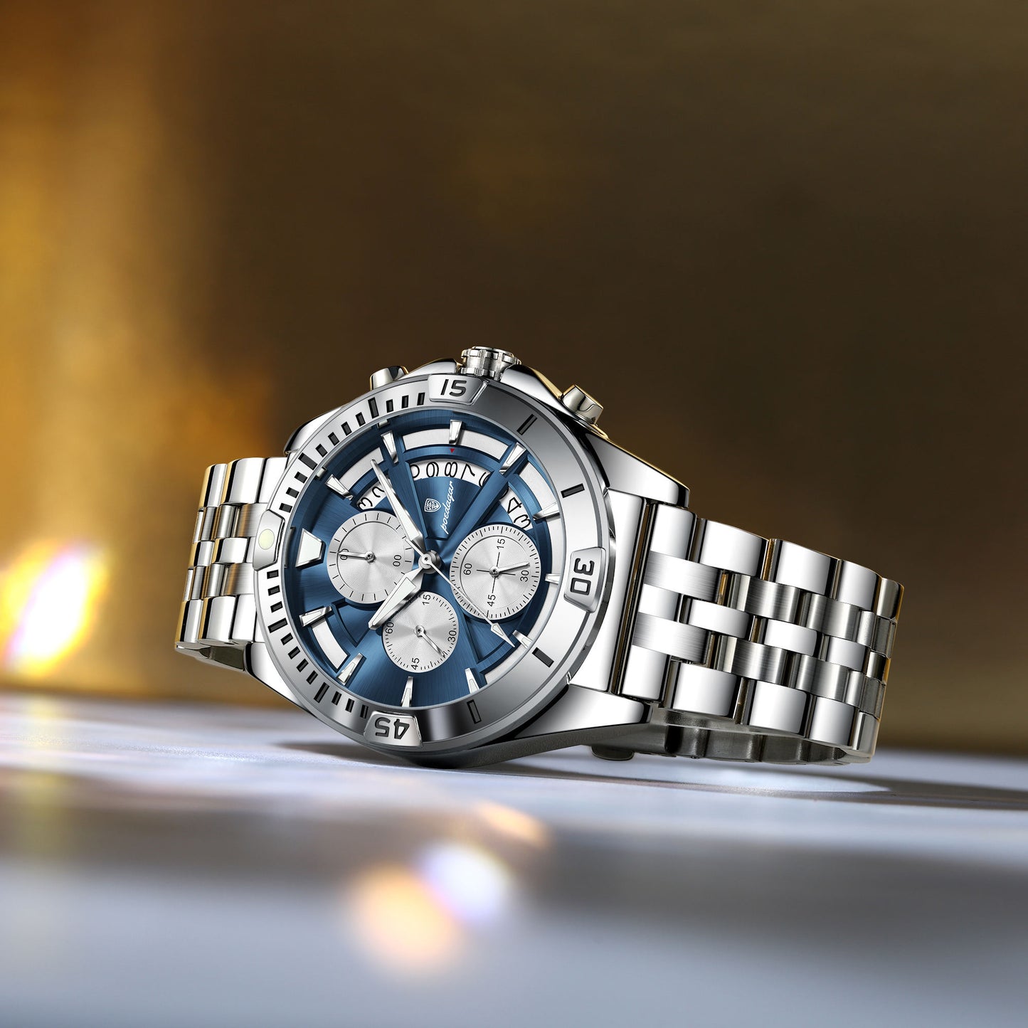 Poedagar Chronograph Luxury Men's Watch