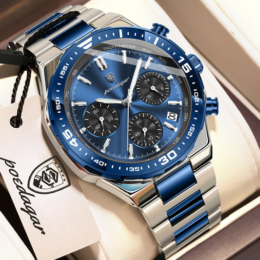 Poedagar Chronograph Men's Watch