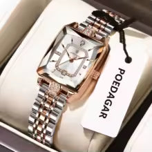 Poedagar Luxury Elegant Women Watch