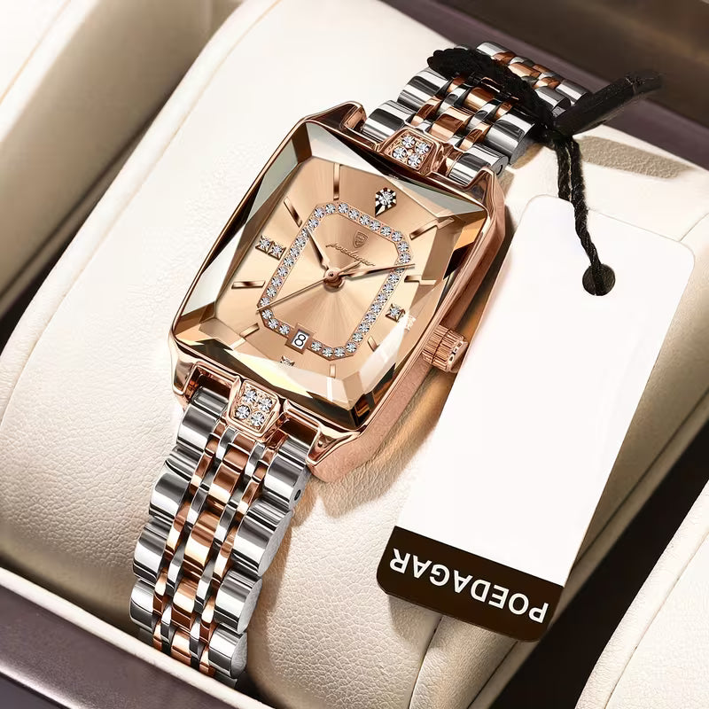 Poedagar Luxury Elegant Women Watch