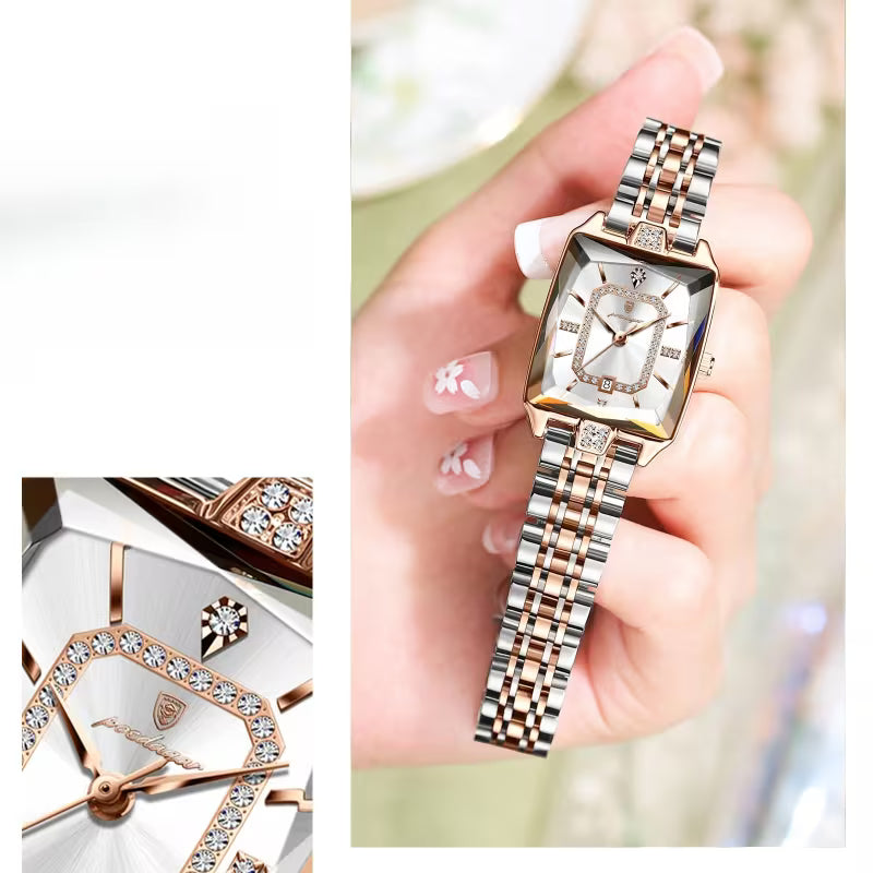 Poedagar Luxury Elegant Women Watch
