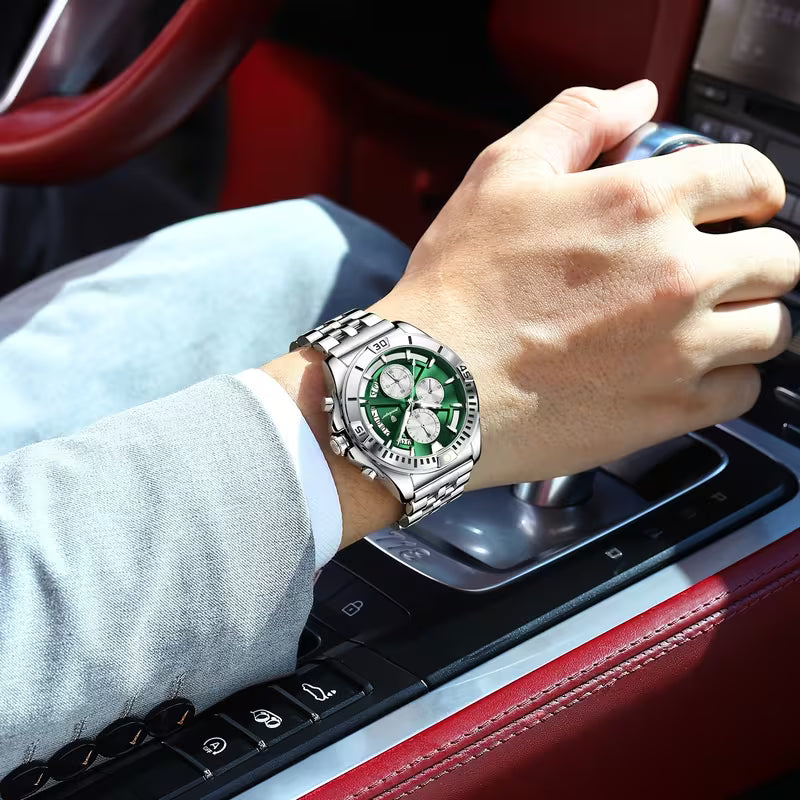 Poedagar 695 Chronograph Luxury Watch