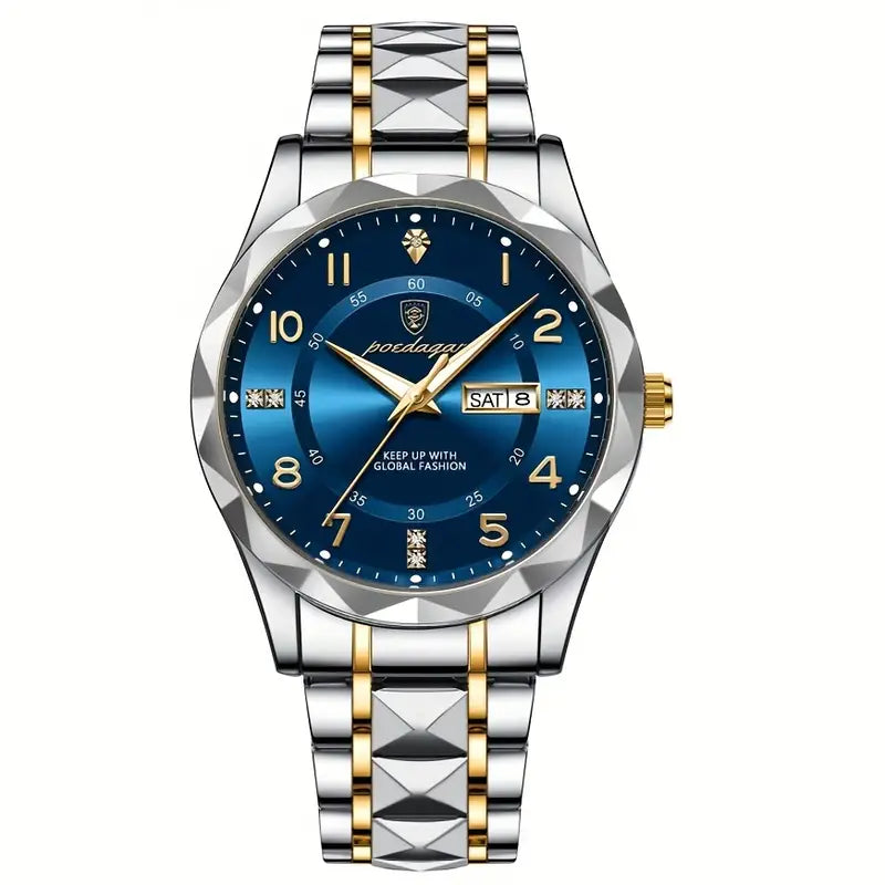 Poedagar Men's Luxury Quartz Watch
