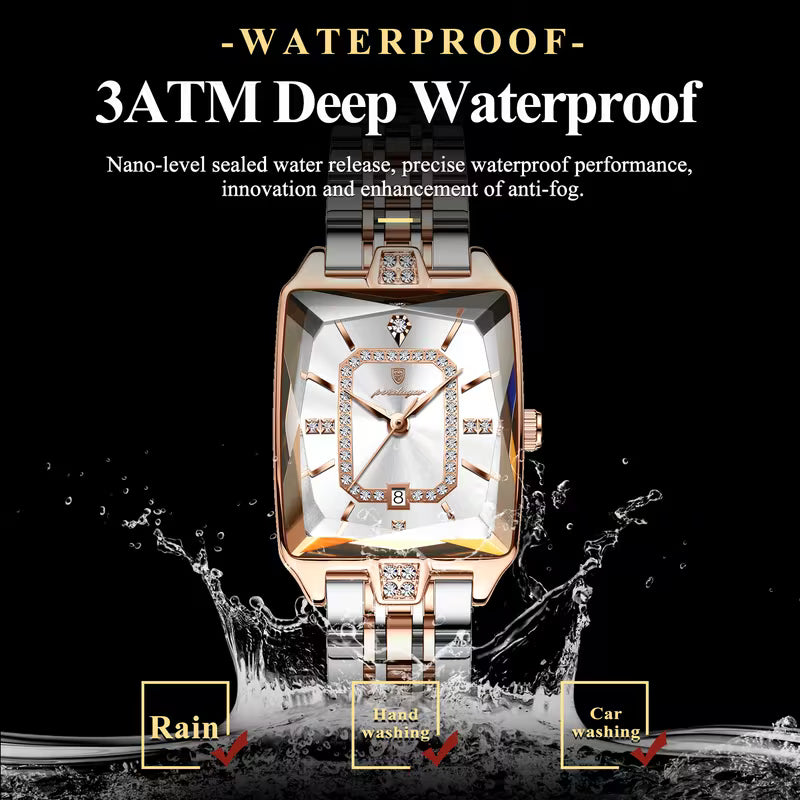 Poedagar Luxury Elegant Women Watch